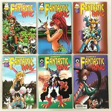 Fantastic Panic 6 Comic lot # 2 3 4 5 6 7 Antarctic Press Manga, 1995 picture