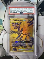 Pokemon Cards - PIKACHU & ZEKROM GX  SM248 - PSA 9- PREMIUM COLLECTION  BOX picture