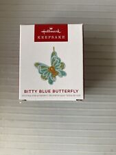 Hallmark Keepsake Bitty Blue Butterfly MINIATURE Ornament 2022 NEW picture