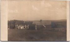 RPPC House and barn in hills - Sailboat 1905-08 picture