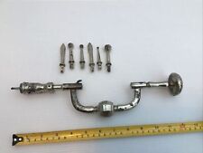Rare Allen & Banbury Late 1800’s Medical Lobotomy Drill And Six Drill Parts picture