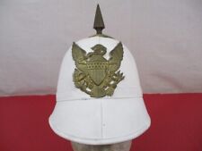 Span-Am War Era US Army Enlisted M1887 White Sun or Pith Helmet - Cavalry - NICE picture