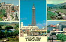 Postcard: GREETINGS FROM LANCASHIRE picture