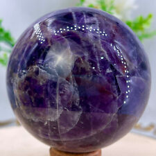 1.2LB Natural Dream Amethyst Quartz Crystal Sphere Ball Healing picture