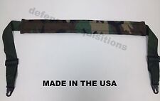 Military Tactical Padded Sling Shoulder Strap Woodland Camo HK Clips USA picture