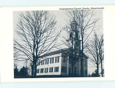 Pre-1980 CHURCH SCENE Granby Massachusetts MA AD0661 picture