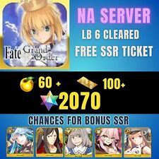 FGO[NA] Fate Grand Order Reroll 2070 SQ LB 6 Cleared picture