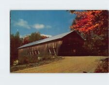 Postcard Covered Bridge Albany New Hampshire USA picture