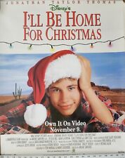 Disney's I'll be home for Christmas with Jonathan Taylor Thomas DVD poster picture