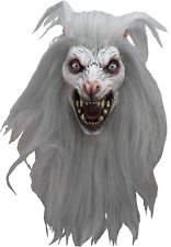 Latex Wolf Mask White Moon Ghoulish Productions picture