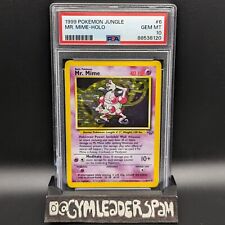 PSA 10 Mr. Mime Holo Rare #6/64 Gem Mint Pokémon Jungle Card picture
