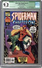 Spider-Man Chapter One #1 Wiz Holo Sticker Variant CGC 9.2 QUALIFIED 1998 picture