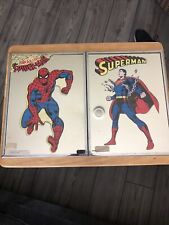 vintage Amazing  Spider-Man And Super Man Mirror picture
