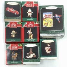Lot 8 Hallmark Miniature Ornaments Vintage 1991-1998 Mix Christmas picture