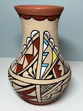Vintage Native American Jemez Vase 8