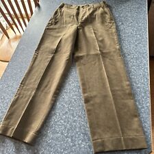 1950’s Wool Military Pants Trousers 55-T-35430-38 Mens Sz 30x34- picture