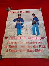 1979 Vintage PTT Museum of History The Country Factor Antique Poster picture