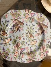 GORGEOUS VINTAGE JAY AND SONS MULTI SONG BIRD DECORATIVE PLATE -DECORATION ONLY picture