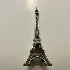 Eiffel Tower Paris France Bronze Tone Mini Metal Model from France 3.5 in picture