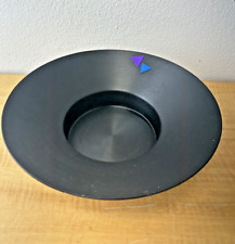 Post Modern David Tisdale Anodized Aluminum Serving Bowl - Black 12in picture