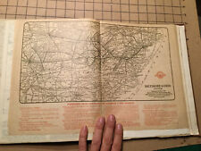 Vintage Map -- RAILWAY -- 1913 -- BALTIMORE & OHIO system  picture