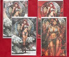 The Invincible Red Sonja #4 variants Jamie Tyndall Signed with COA choose picture