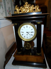 Antique-Viennese-Biedermeier Mantle Clock-Ca.1835-#V120 picture