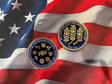 US Navy Snipe Challenge Coin picture