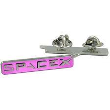 GG-012 SpaceX pin Space X dual pin back pink lapel pin Breast Cancer Awareness m picture
