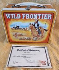 1977 WILD FRONTIER Lunchbox Ohio Art MINT UNUSED Spinner Game JOE SOUCY GEM picture