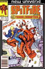 Spitfire and the Troubleshooters #5 (Newsstand) FN; Marvel | New Universe - we c picture