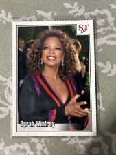 Oprah Winfrey 2007 Spotlight Tribute 4-Star Trivia Trading Card #33 picture