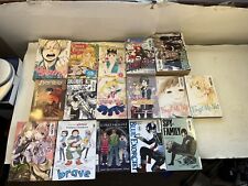 Anime Manga Mixed 16 Books Lot English Ex-Library Mixed Genre Paperback picture