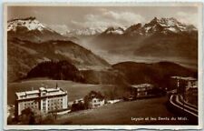 Postcard - Leysin et Les Dents du Midi., Switzerland picture
