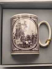 New In Box WEDGWOOD England 1620 Commemorative Sailing MAYFLOWER 16oz Pint Mug picture