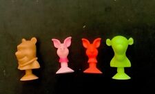 Disney Best Buddies Micro Popz Lot of 4  Pooh, Piglet X2 , Eeyore 🔥🔥☄️⭐️⚡️ picture
