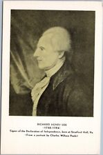 Richard Henry Lee Signer of Declaration of Independence - Artvue Duo-tone picture