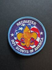Vintage Boy Scout Recruiter Patch picture