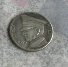 WW2 Hitler Nazi Germany 5 ReichsMark  1935 Coin picture