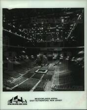 1982 Press Photo Interior of Meadowlands Arena in East Rutherford, New Jersey picture