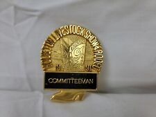 1991 Houston Livestock Show & Rodeo Committeeman Pin Badge picture