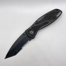 Kershaw Blur 1670TBLKST Tanto Assisted Folding Pocket Knife Combo Blade 1670 USA picture