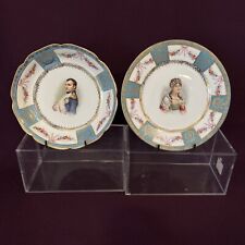 Napoleon Cabinet Bowl Josephine Cabinet Plate CROWN OVER N Mark - Porcelain picture