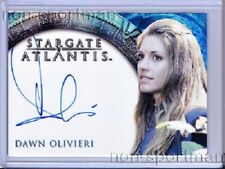 STARGATE HEROES DAWN OLIVIERI AUTOGRAPH CARD picture