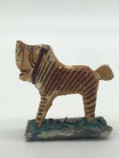 Miniature Tiger Statue Vintage Toy picture