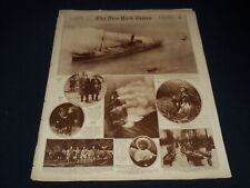 1925 NOVEMBER 22 NEW YORK TIMES PICTURE SECTION - STEAMSHIP LENAPE - NT 9495 picture