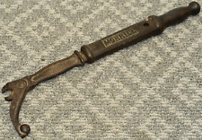 VTG Antique Nail Puller Morrill No.1 Cast Iron Slide Hammer Type Puller USA picture