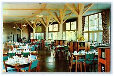 c1950's Basin Harbor Club Restaurant Interior Dining Vergennes Vermont Postcard picture