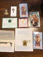 Vintage TINY CATHOLIC Religious Saint Medals Lot of 9 picture