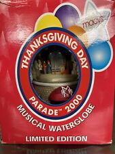 Macy’s Thanksgiving Day Parade 2000 Musical Waterglobe VINTAGE 